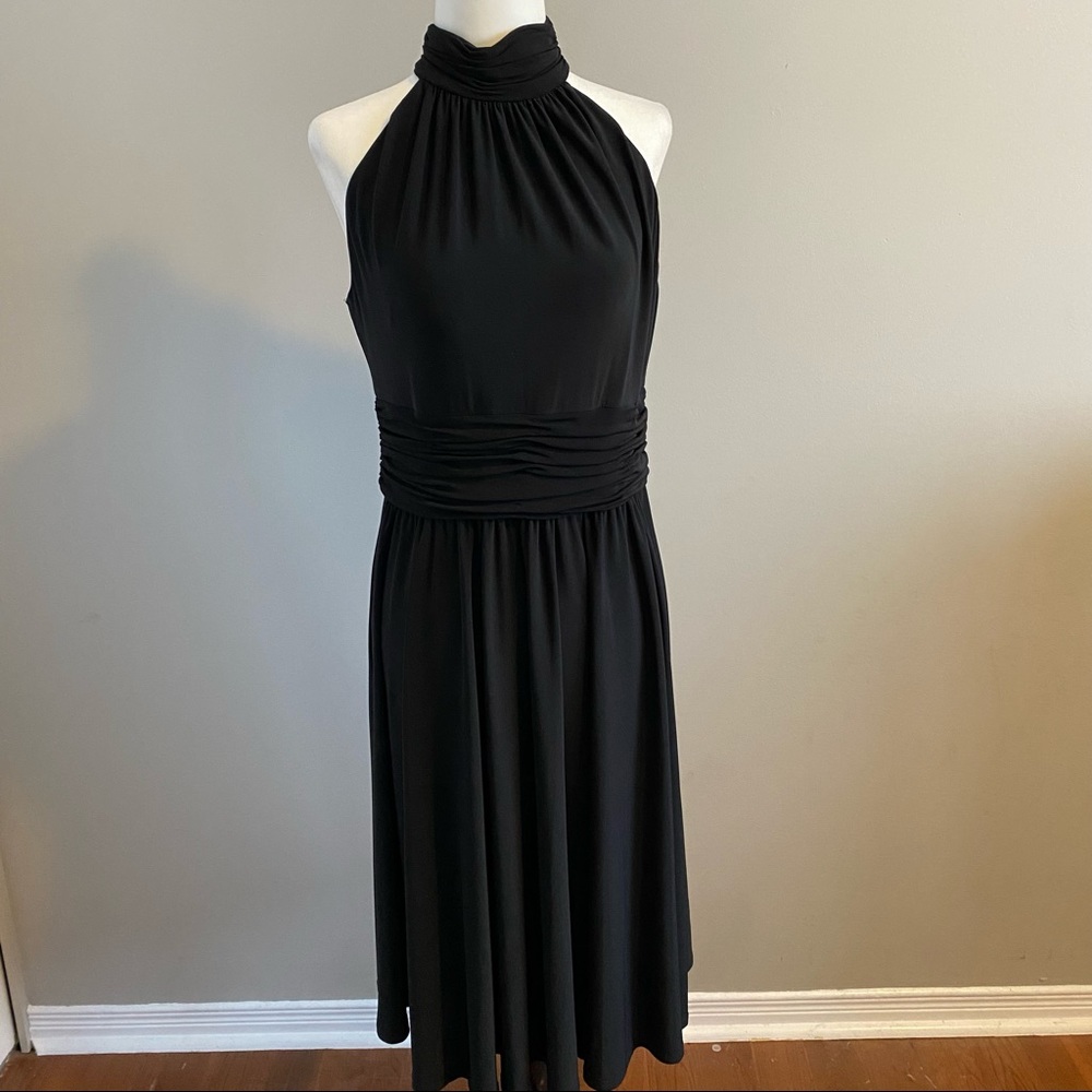 American Living high neck semi formal dress